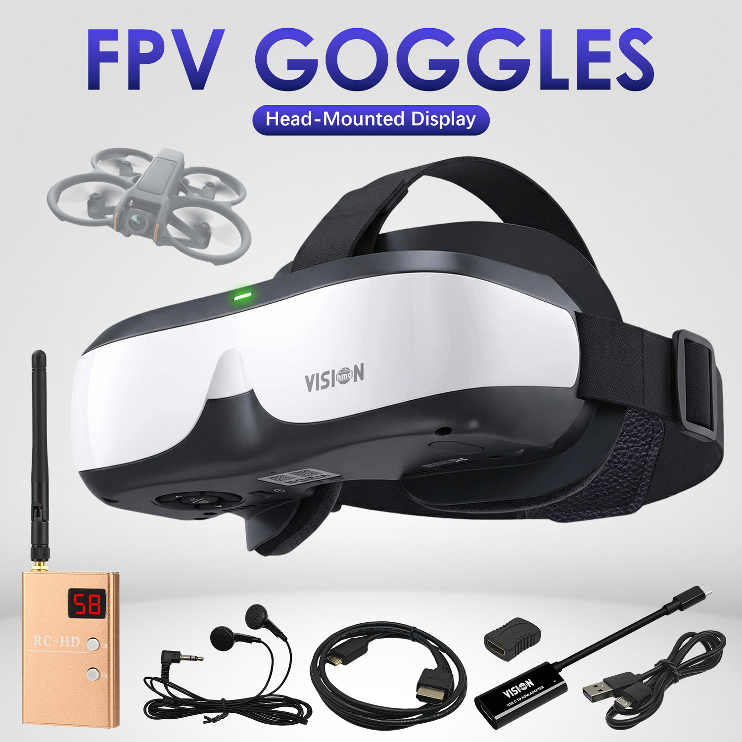 FPV Head-Mounted Display DIY E – Skyzone Sky04O Pro Fpv Goggles Bewertung und Preis
